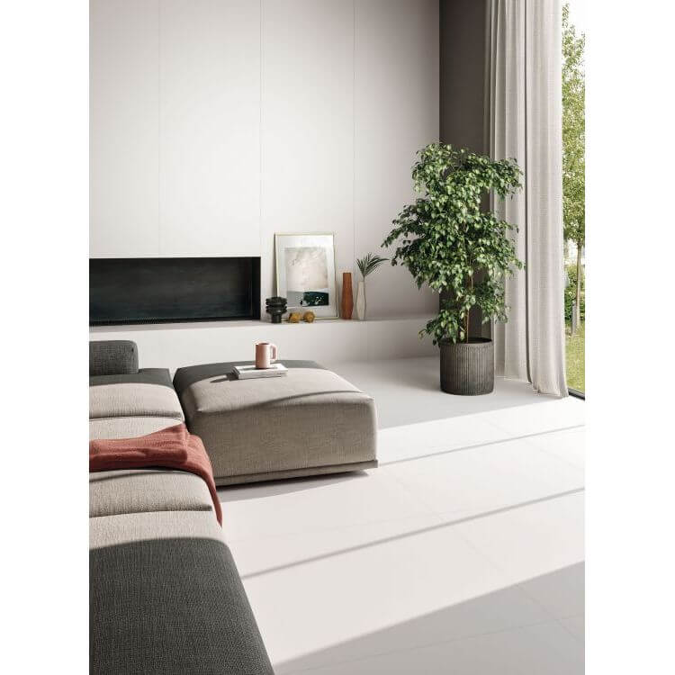 Zero.3 Must White Slab Soft 39 x 39, PANARIA CERAMICA
